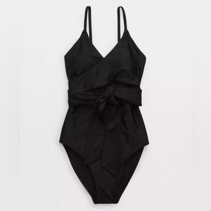 Aerie Wrap One-Piece Swimsuit, New w/ tags, Small - Long